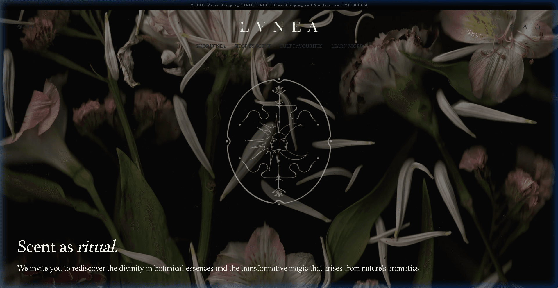 Lvnea Natural Perfumery E-commerce Store