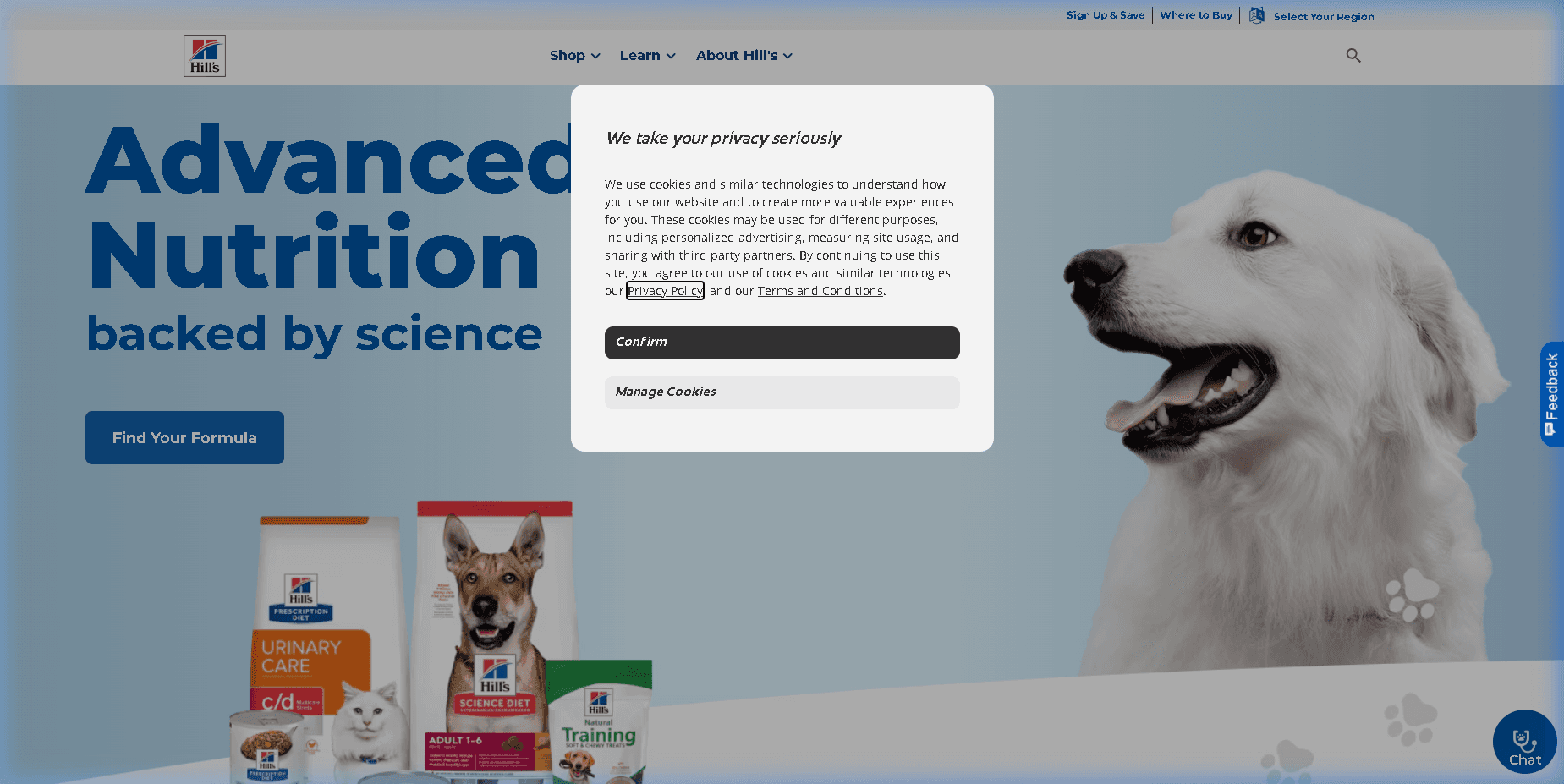 Hill's Pet Nutrition E-commerce Platform
